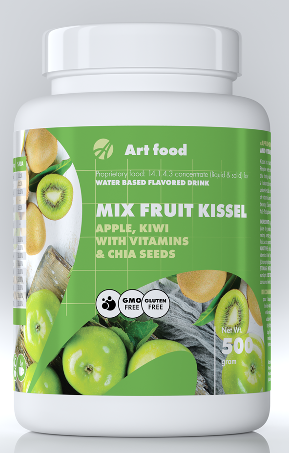 Mix Fruit Kissel (Apple,Kiwi), 500 gm. АртЛайф