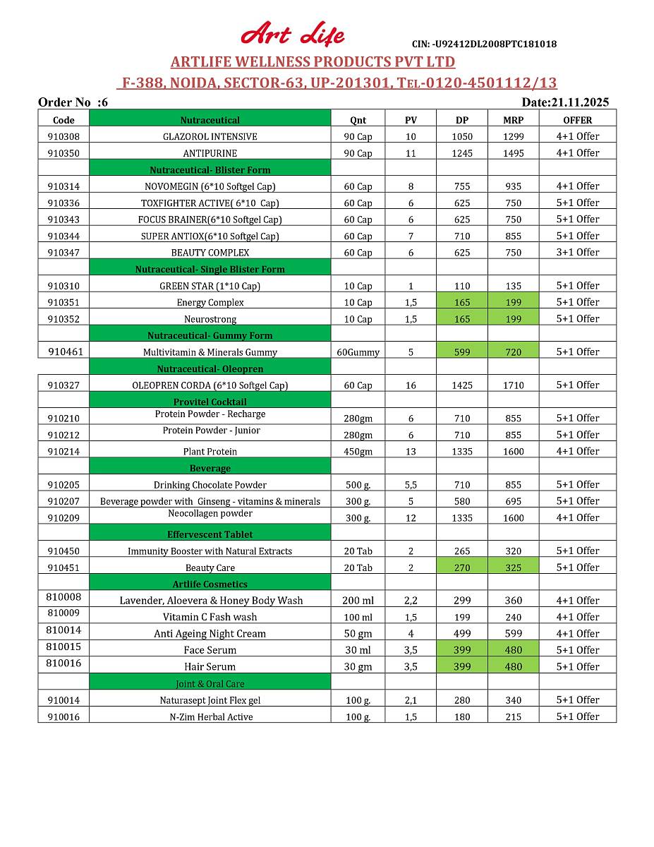 Super Products offer